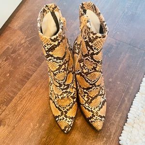 Snakeskin Boots